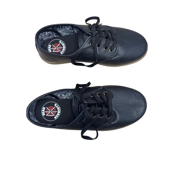 Kingston Union Vegan Shoes The Wino Black/Gum Dead Kennedys Mens Size 8 - Picture 2 of 8